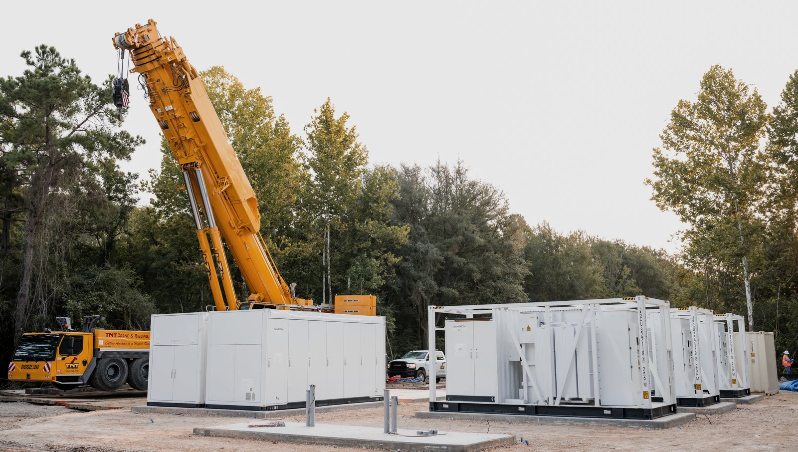 Top Gear Storage BESS installation, Houston Texas